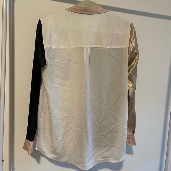 Calvin Klein Color Block Blouse - Picture 6 of 7